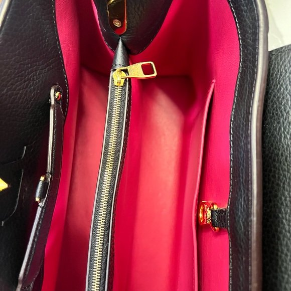 💯Authentic Louis Vuitton Capucines GM black Noir Tote Bag - Picture 8 of 14
